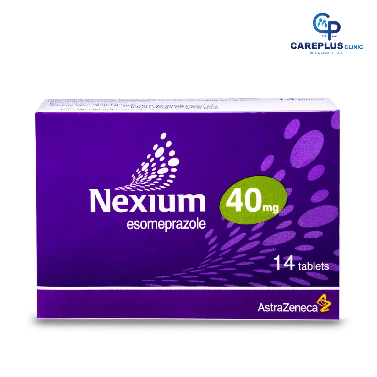 Nexium (Esomeprazole) 40mg Tablet, 14s