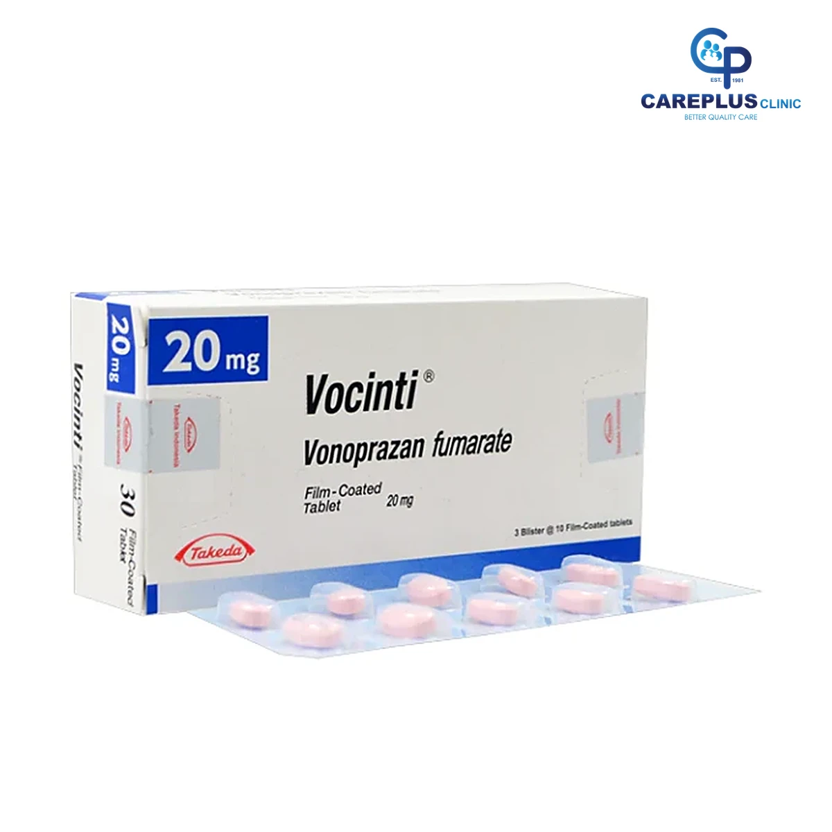 Vocinti (Vonoprazan) 20mg Tablet, 30s